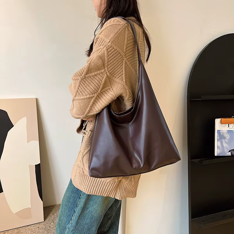 Sac à bandoulière polyvalent grande capacité