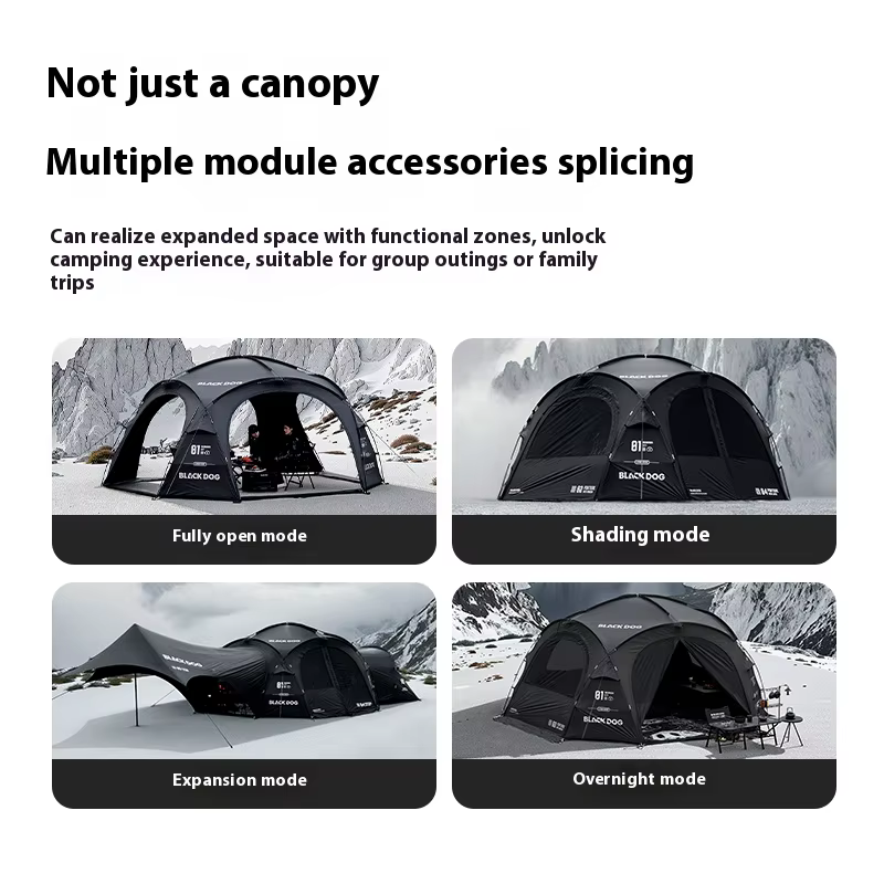 Naturehike BLACKDOG Dôme Tente En Option Accessoires Porte Maille Rideau De Voiture Queue