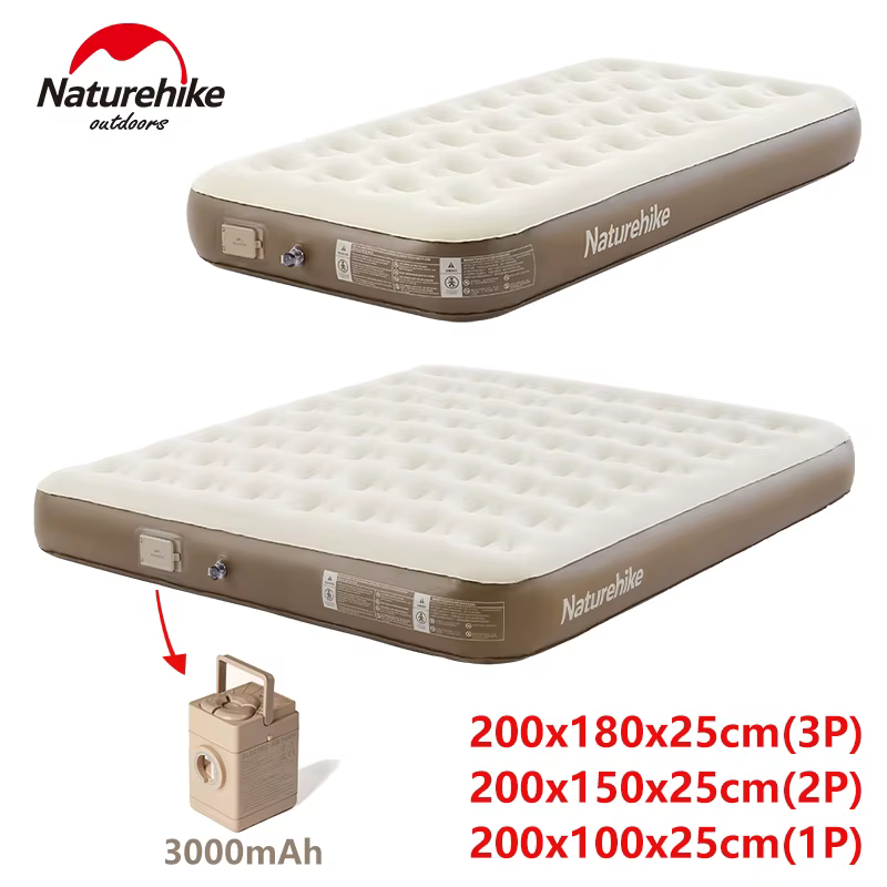 Matelas gonflable Naturehike C25 pour 1/2/3 personnes