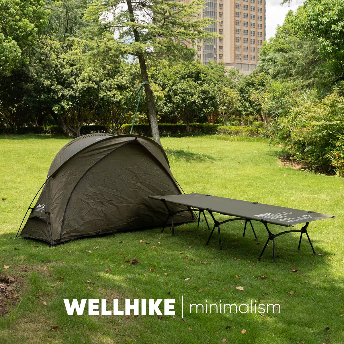 WELLHIKE – tente d'extérieur SWS Cloud Rider pour une personne