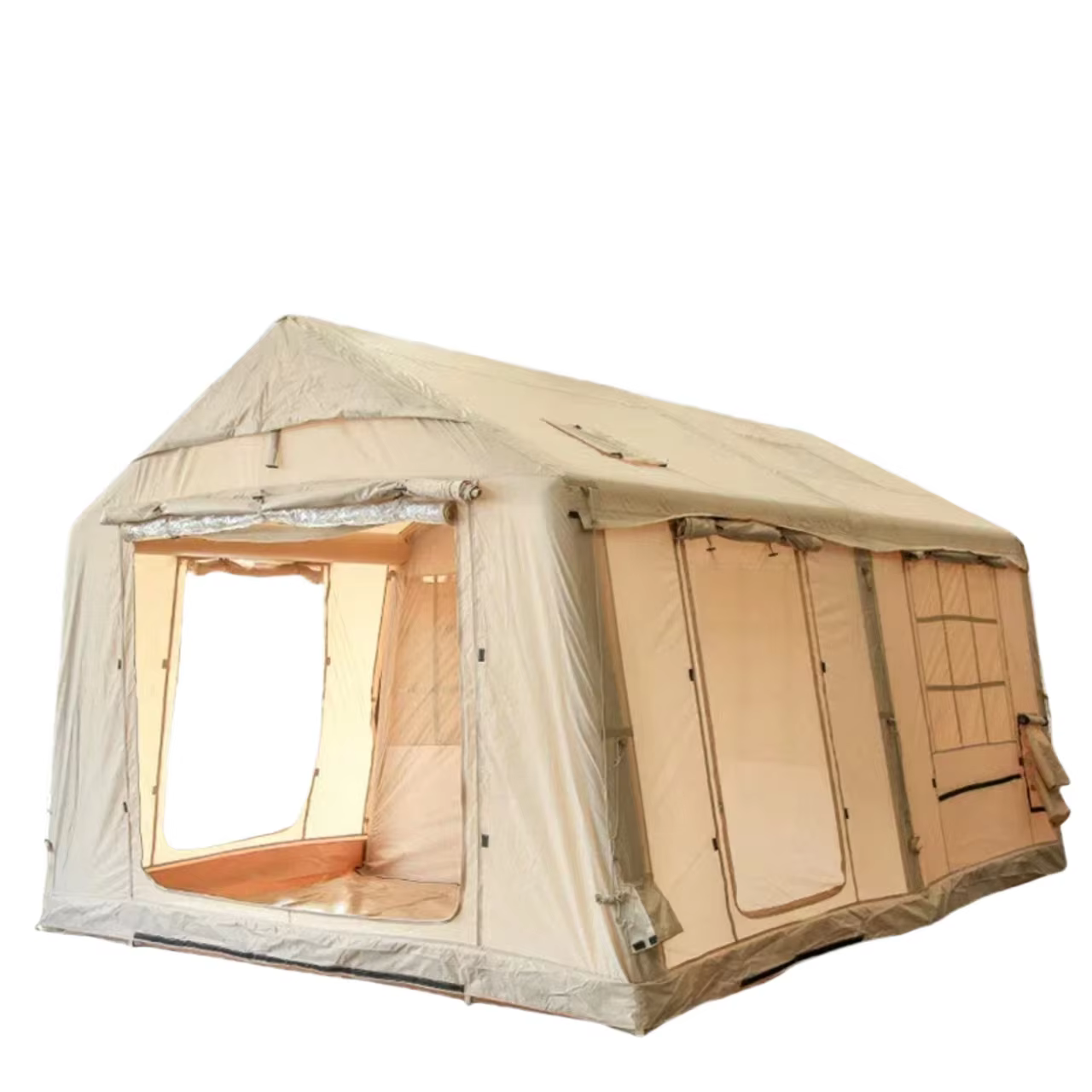 Tente gonflable triangulaire rectangulaire avec protection UV