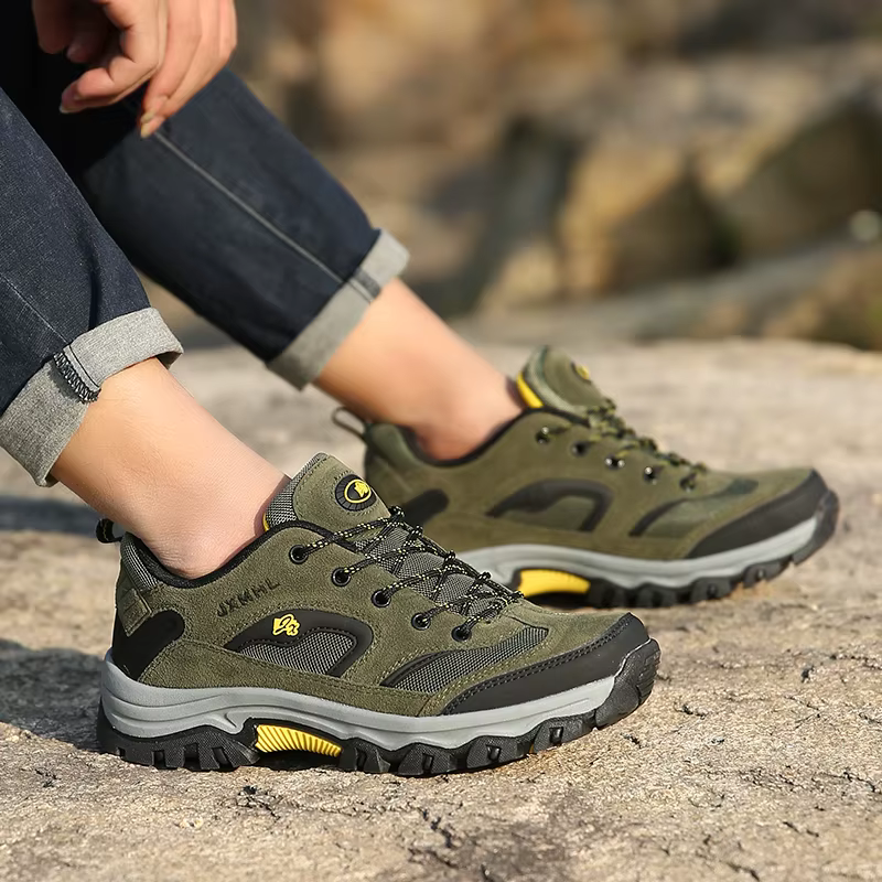 JXMHL – chaussures de randonnée en cuir suédé pour hommes