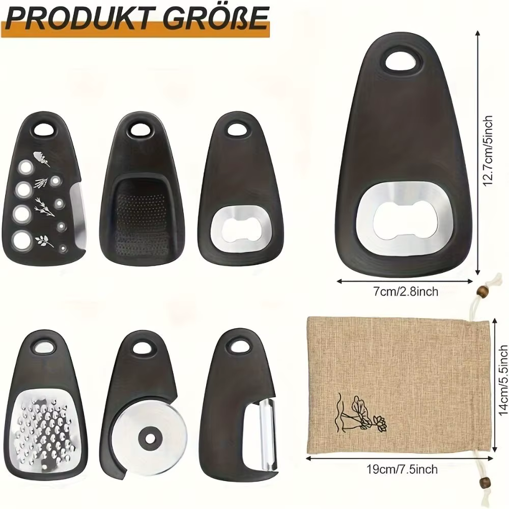 Ensemble d'ustensiles de camping au design compact