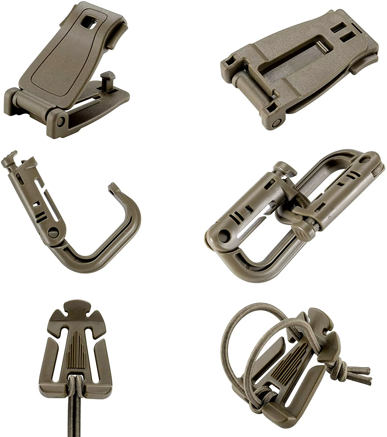 Kit d'accessoires Molle de 13 sacs à dos tactiques d'extérieur