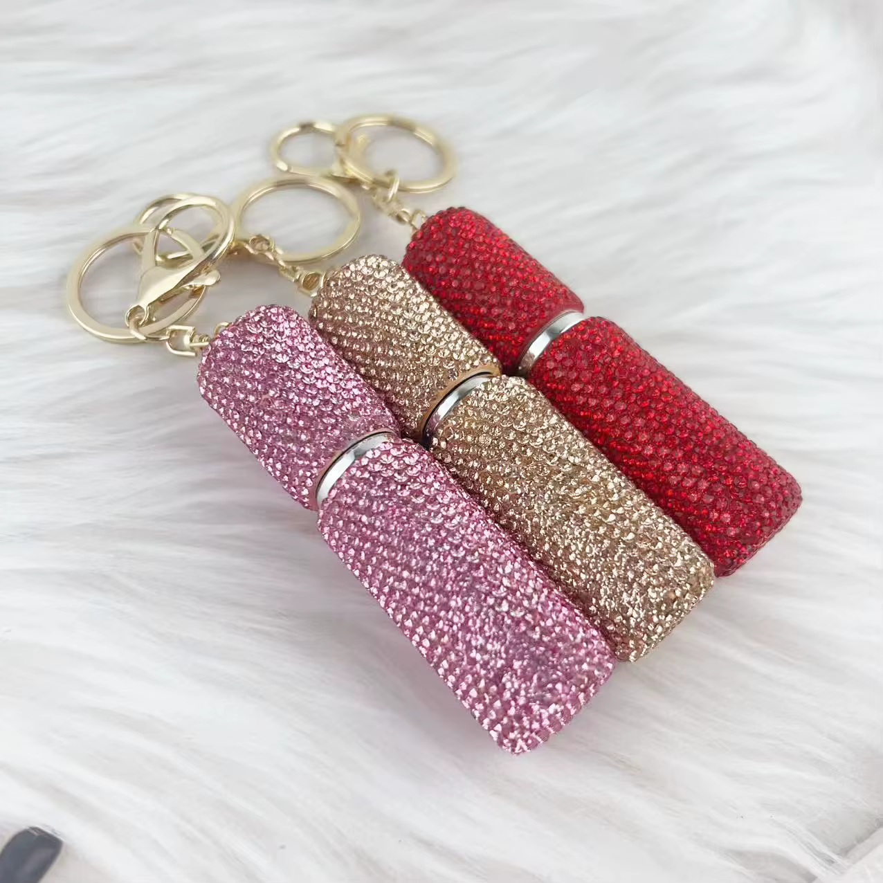 Porte-clés accessoire bouteille de pulvérisation de parfum Portable flacons en verre rechargeables atomiseur
