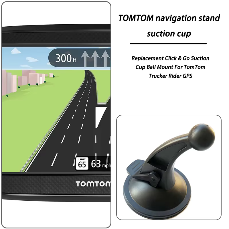 Support de fixation à ventouse Click & Go de remplacement, 1 pièce, pour TomTom Trucker Rider GPS, accessoires d'intérieur de voiture