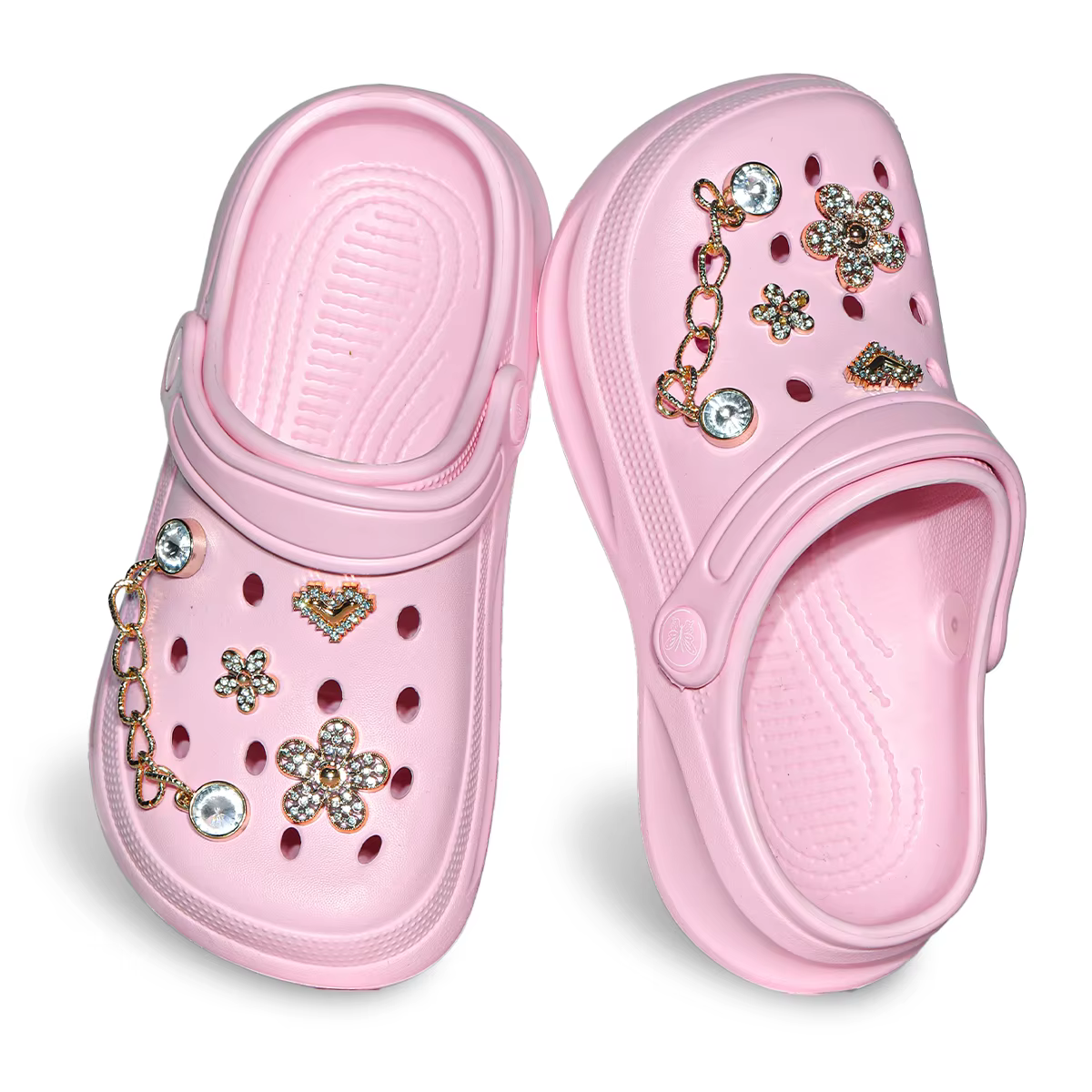 Sabots de jardin légers | Chaussures de plage d'été avec découpe décorative
