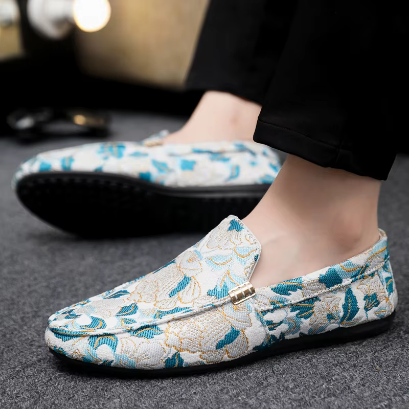 ELUVA mocassins hommes chaussures confortables été respirant antidérapant léger
