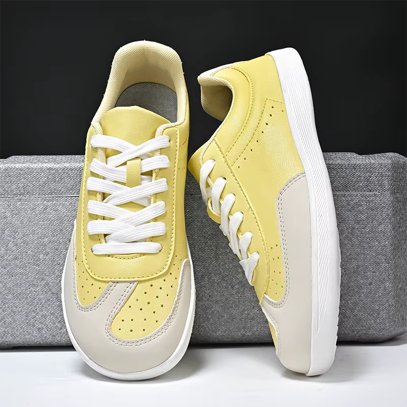 ELUVA chaussures pieds nus pour hommes boîte à bout large zéro goutte baskets minimalistes confortable course marche