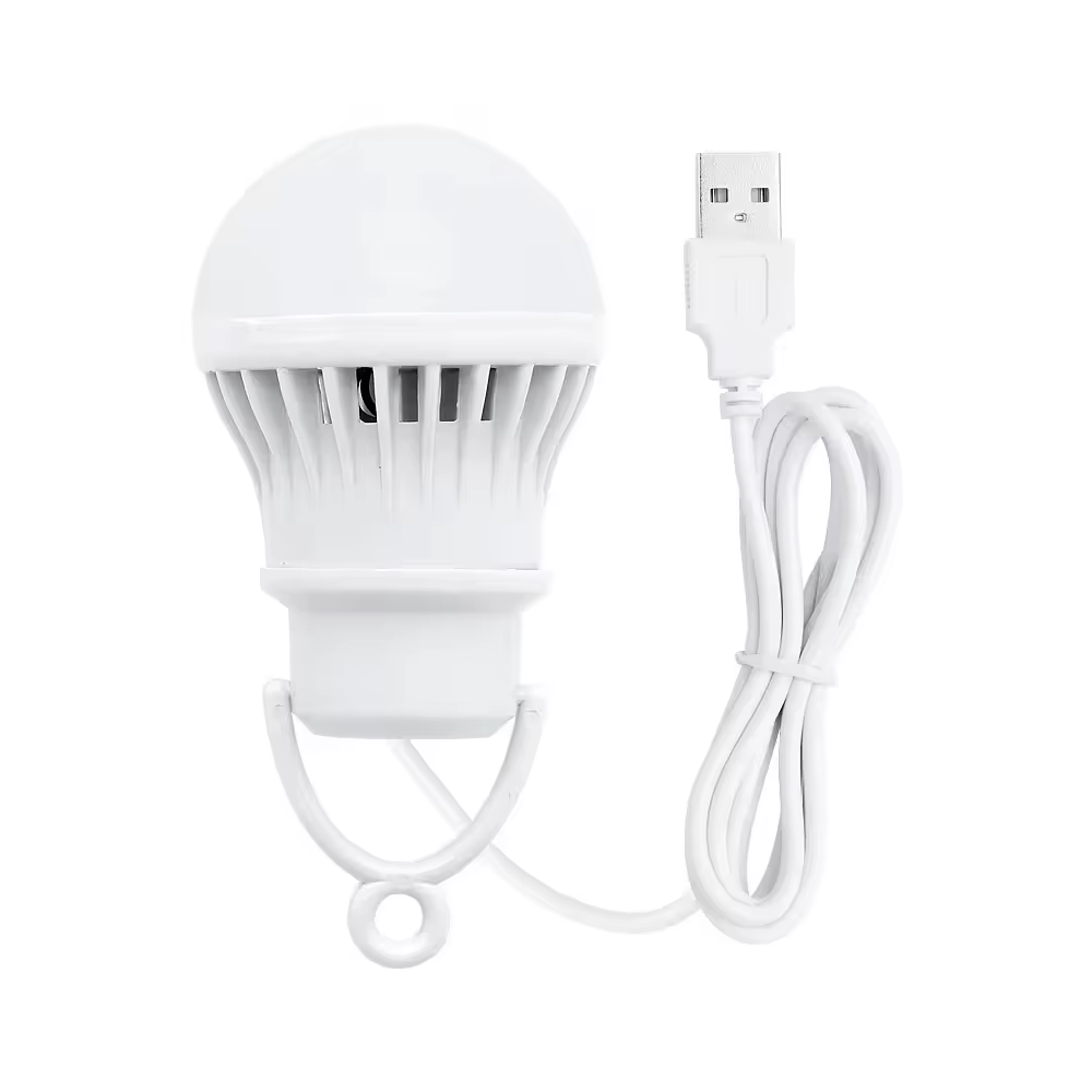 3W 5W 7W USB lampe ampoule Portable Camping lanterne