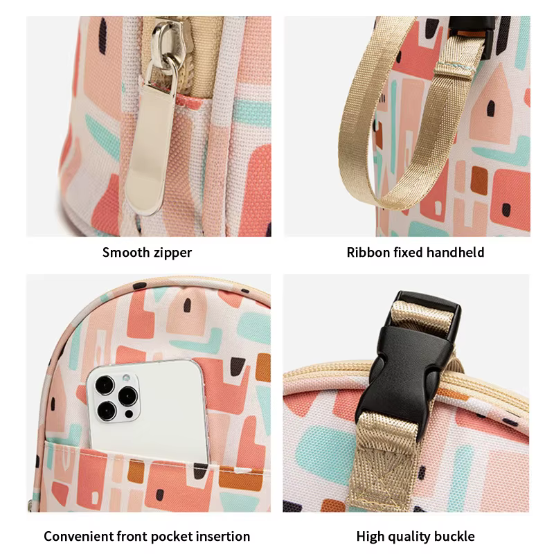 Sac isotherme pour lait maternel, Portable, léger et résistant à l'eau pour voyage avec fermeture éclair et pochette de rangement lavable en Machine