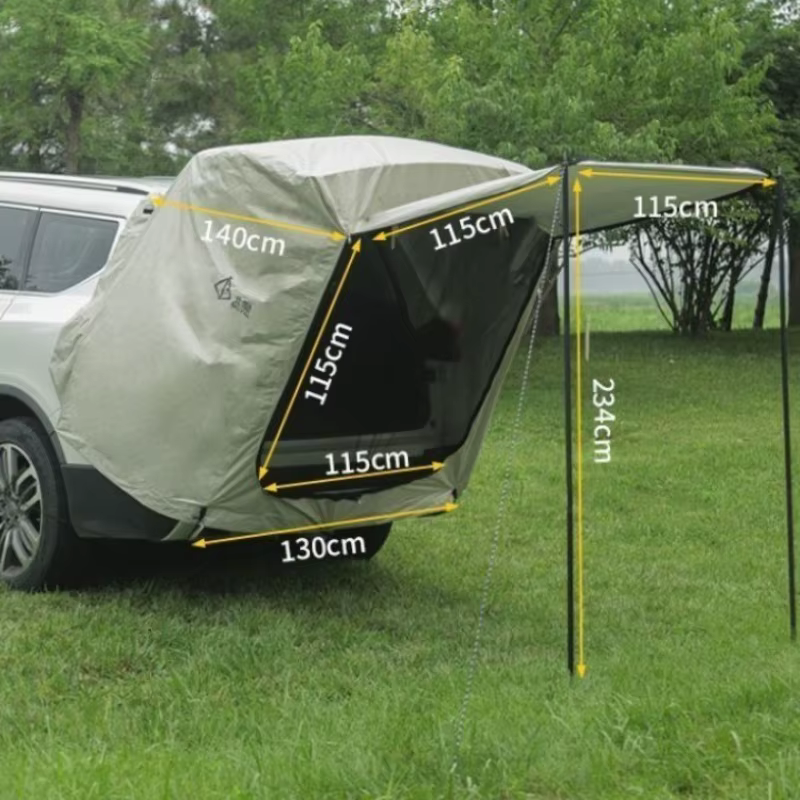 Tente de voiture de conduite en plein air SUV
