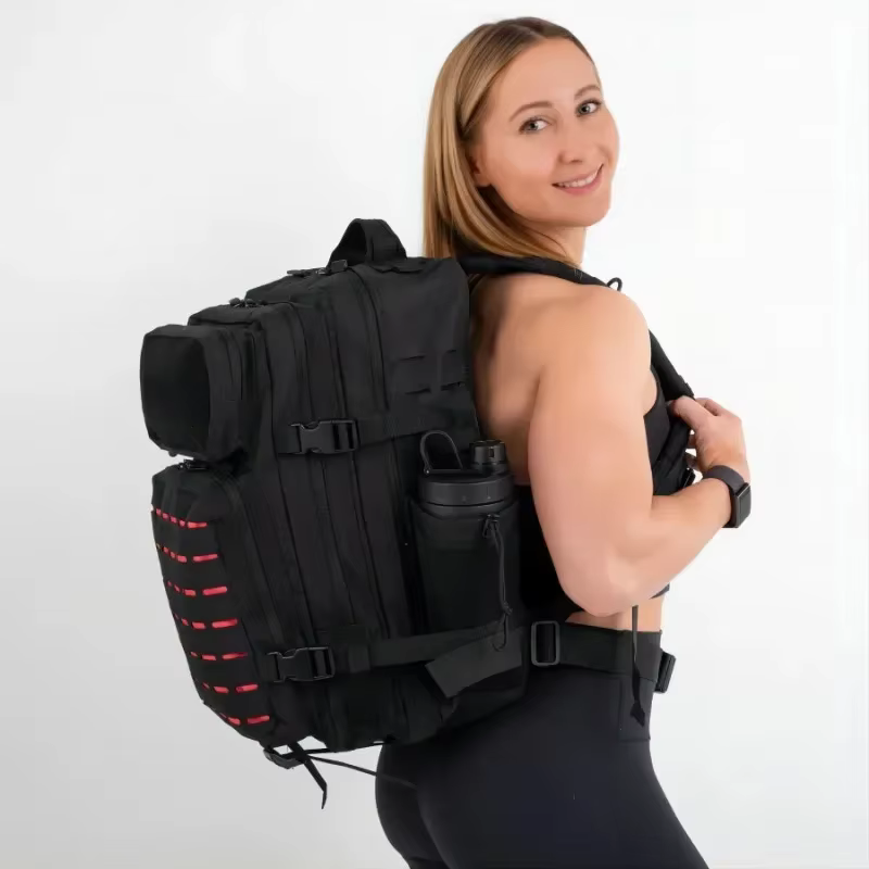 25L/50L sac à dos tactique sac chasse MOLLE sac à dos GYM pour hommes randonnée en plein air voyage sac à dos sorcière 2 porte-bouteilles