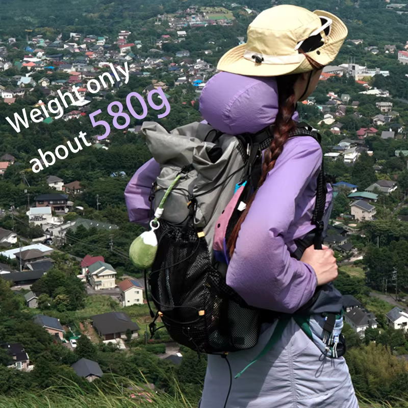 BISINNA Sac à dos de camping 25 + 10L