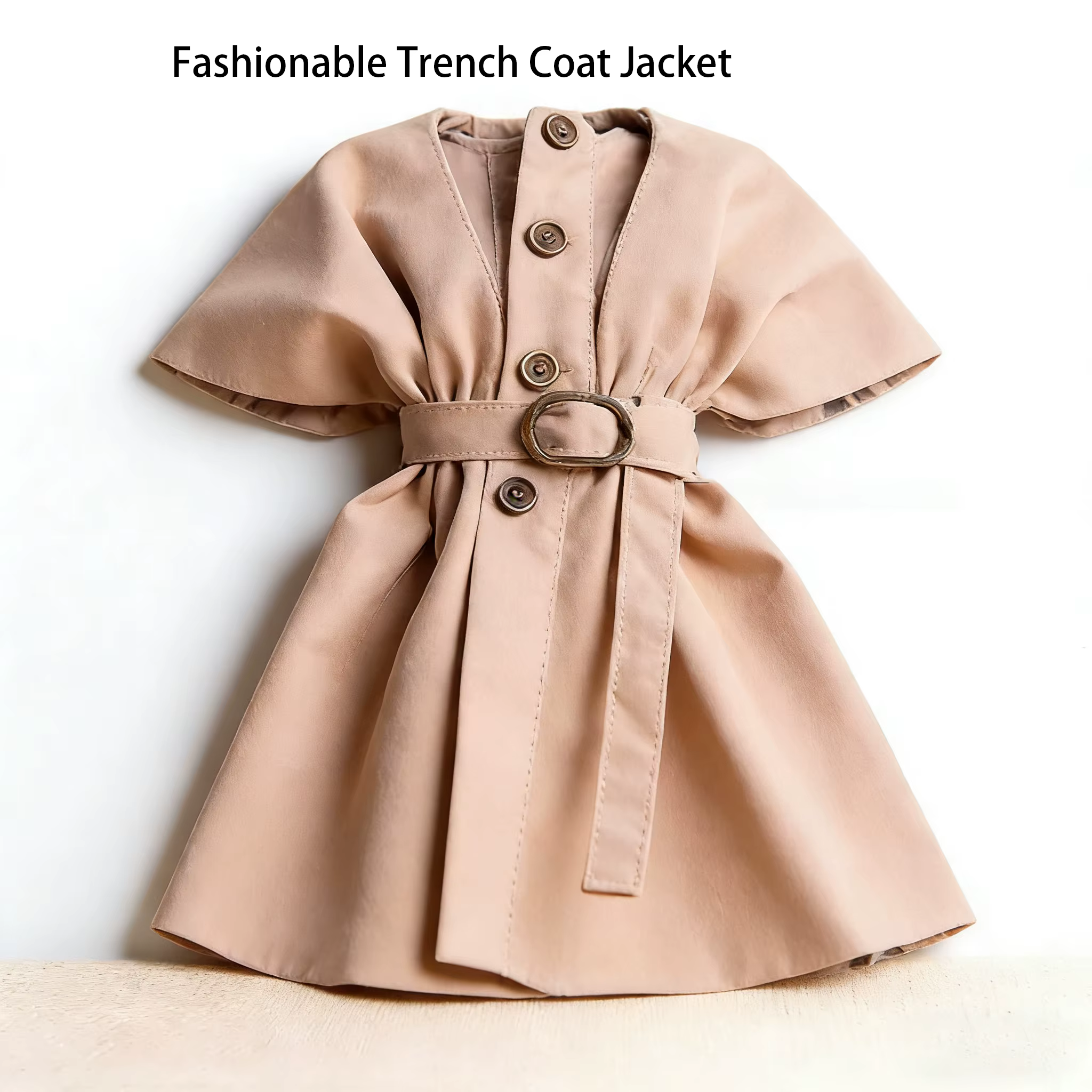 Ensemble de vêtements de travail à la mode, série classique et populaire, style trench-coat, pour poupée Babi Supermodel 1/6, accessoires