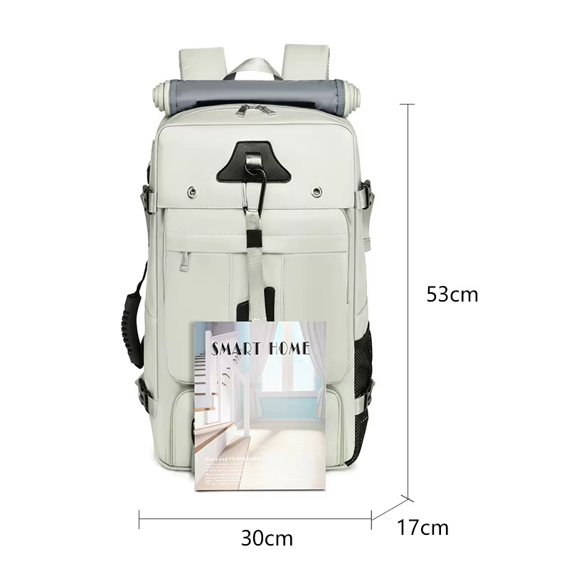 Sac à dos de voyage extérieur grande capacité 60L 80L, multifonctionnel, imperméable, pour la randonnée, avec compartiment à chaussures, sac bandoulière pour homme