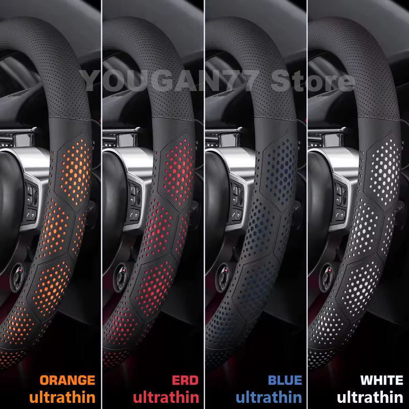 Housse de volant de voiture en cuir pour Jeep Avenger 2024 2025, accessoires de volant automobile Jeep Avenger