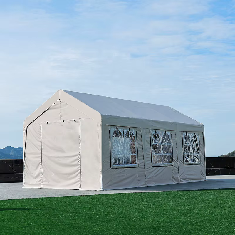 Tonnelle portable robuste 3x3 mètres pour l'extérieur