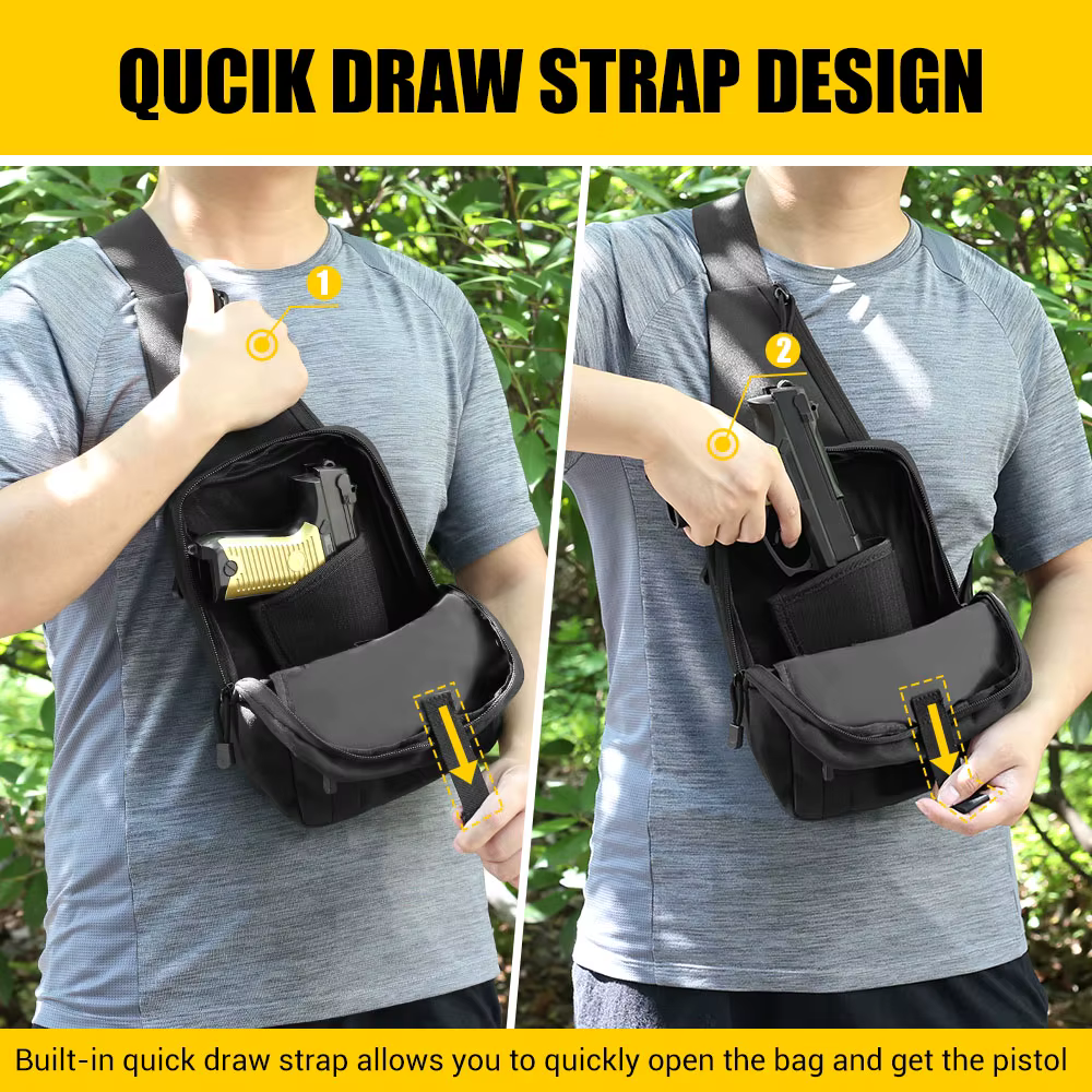 Sac pour pistolet tactique