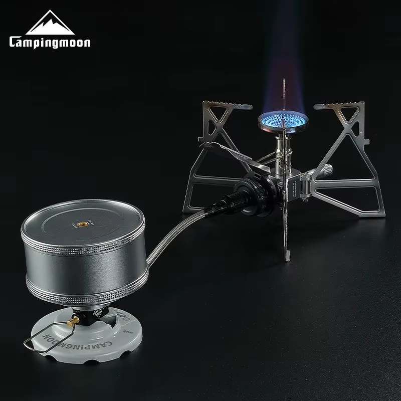 CAMPINGMOON Le camping peut être fabriqué avec des cylindres de gaz plats inversés à haute altitude
