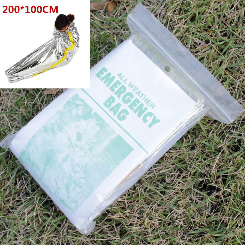 Sac de couchage de survie d'urgence étanche portable
