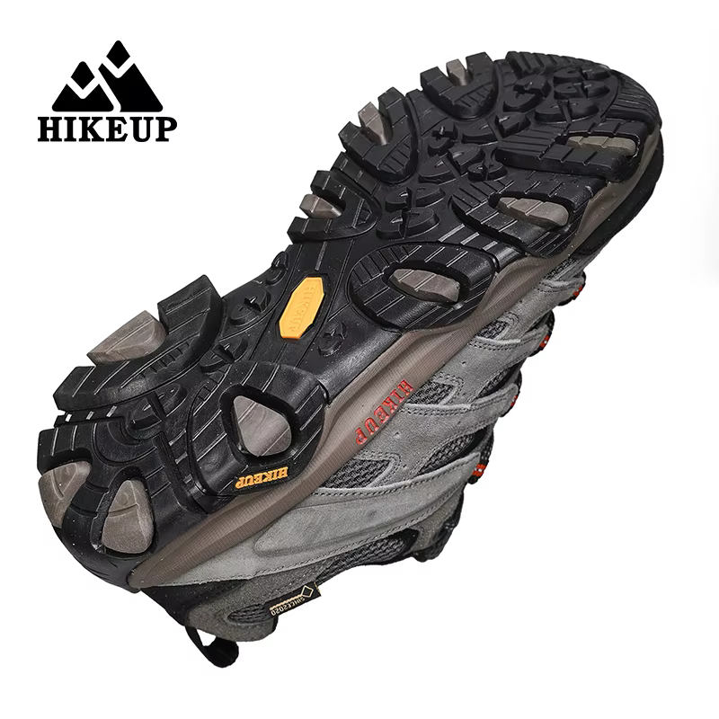 HIKEUP baskets pour hommes chaussures de randonnée en cuir bottes de Trekking femmes Camping chasse