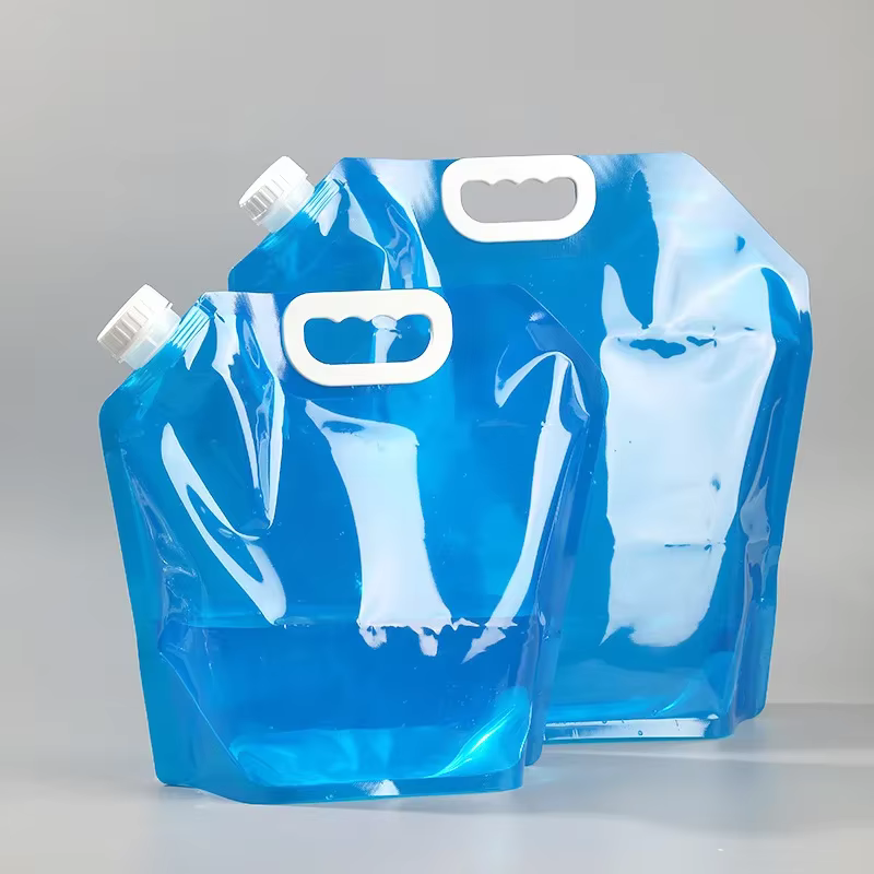 5/10L Camping sac à eau Portable pliant seau d'eau grand récipient