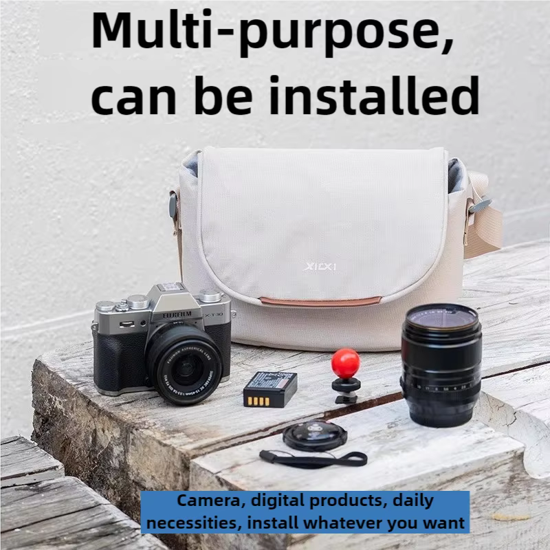 Sac pour appareil photo Canon R50 ; Fujifilm XM5 ; XT50 ; Sony ZVE10 ; Nikon Z30 ; Polaroid Instant ; Sac de