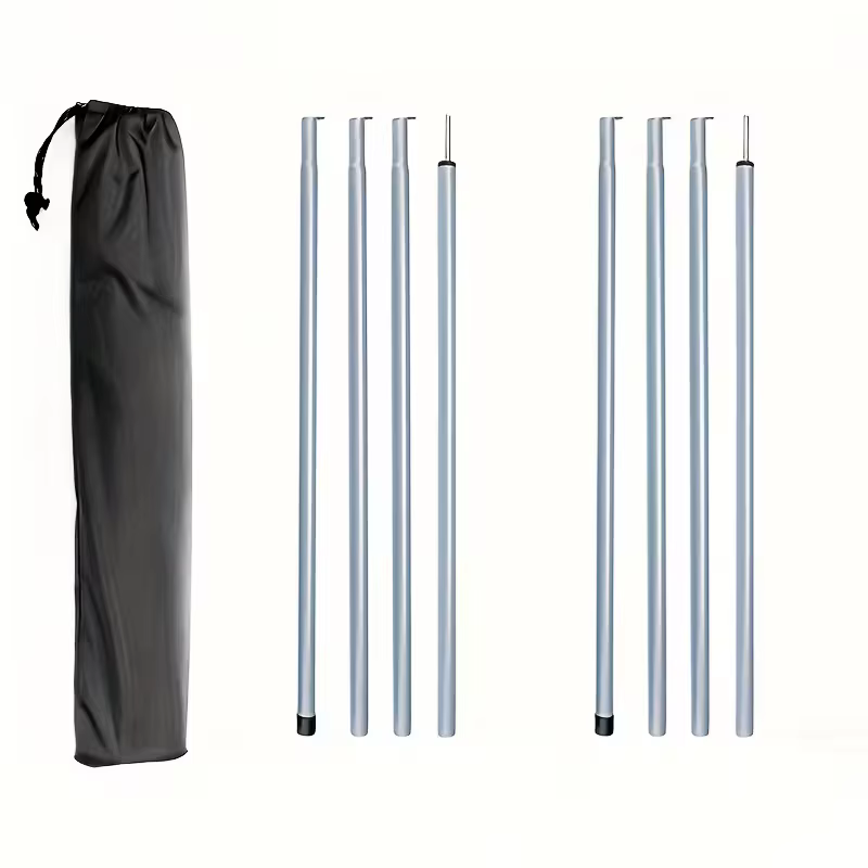 (2m/2pcs) Poteaux de tente réglables