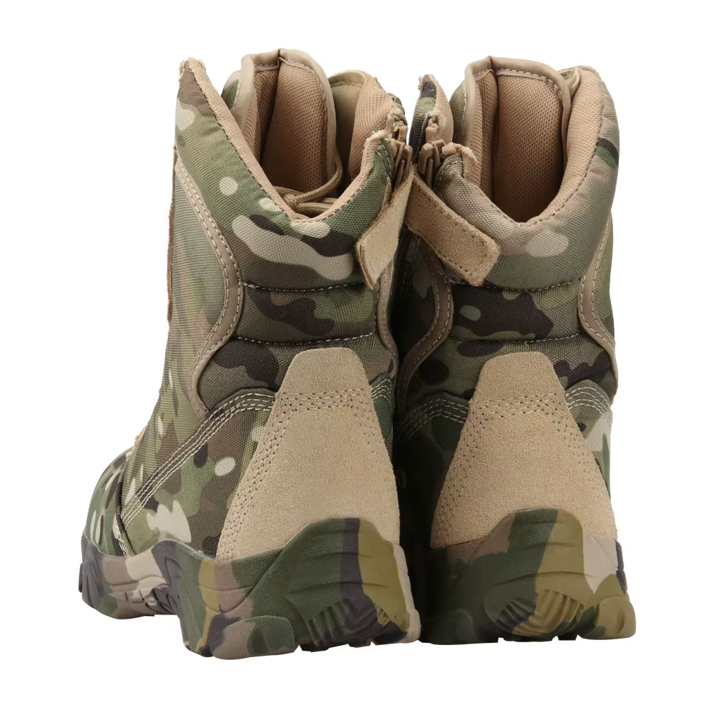 Jungle CamSolomon-Bottes de randonnée légères camouflage pour hommes et femmes