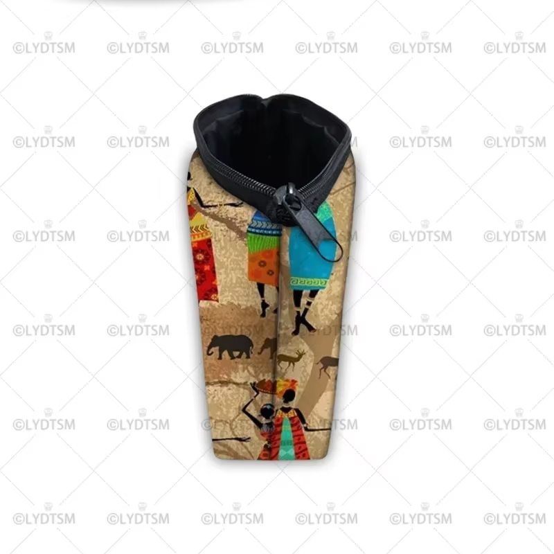 Trousse à cosmétiques imprimée pour femmes africaines, sacs de maquillage pour dames afro, étui à cosmétiques pour filles, rangement portable pour rouge à lèvres, sacs de voyage, mode