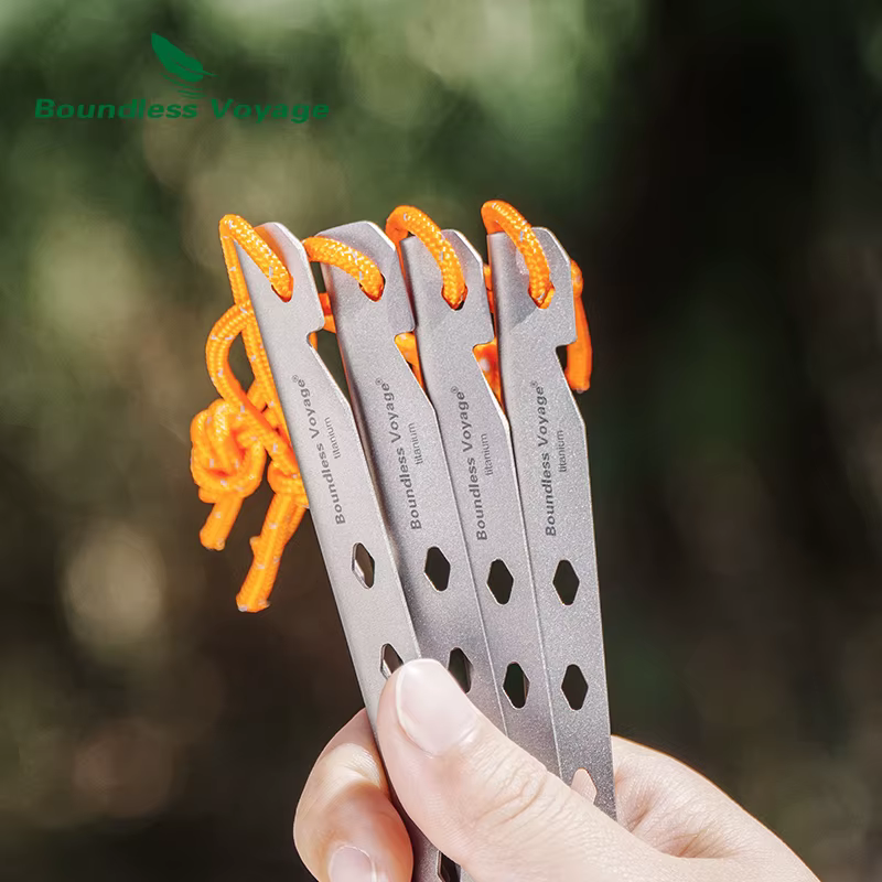 Boundless Voyage-Piquets de tente en titane ultralégers