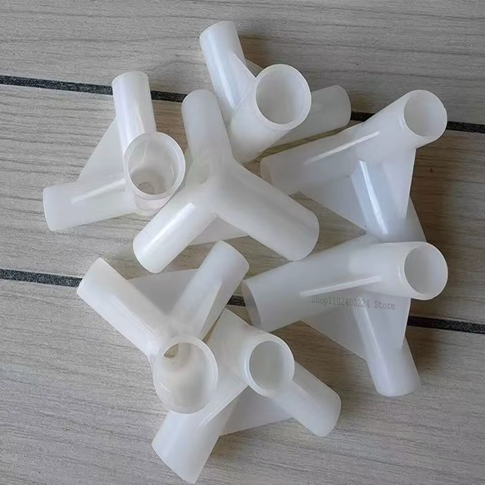 Pièces de rechange pour tente de jardin 3x6m, connecteur central d'angle pour pieds de tente, connecteur de tente 25/19mm, outil de camping en plein air, 15 pièces