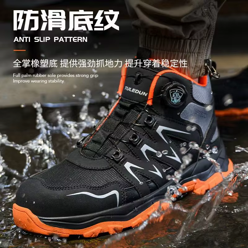 Chaussures de moto respirantes d'été pour hommes, bottes de moto imperméables, chaussures de moto vintage, grande taille