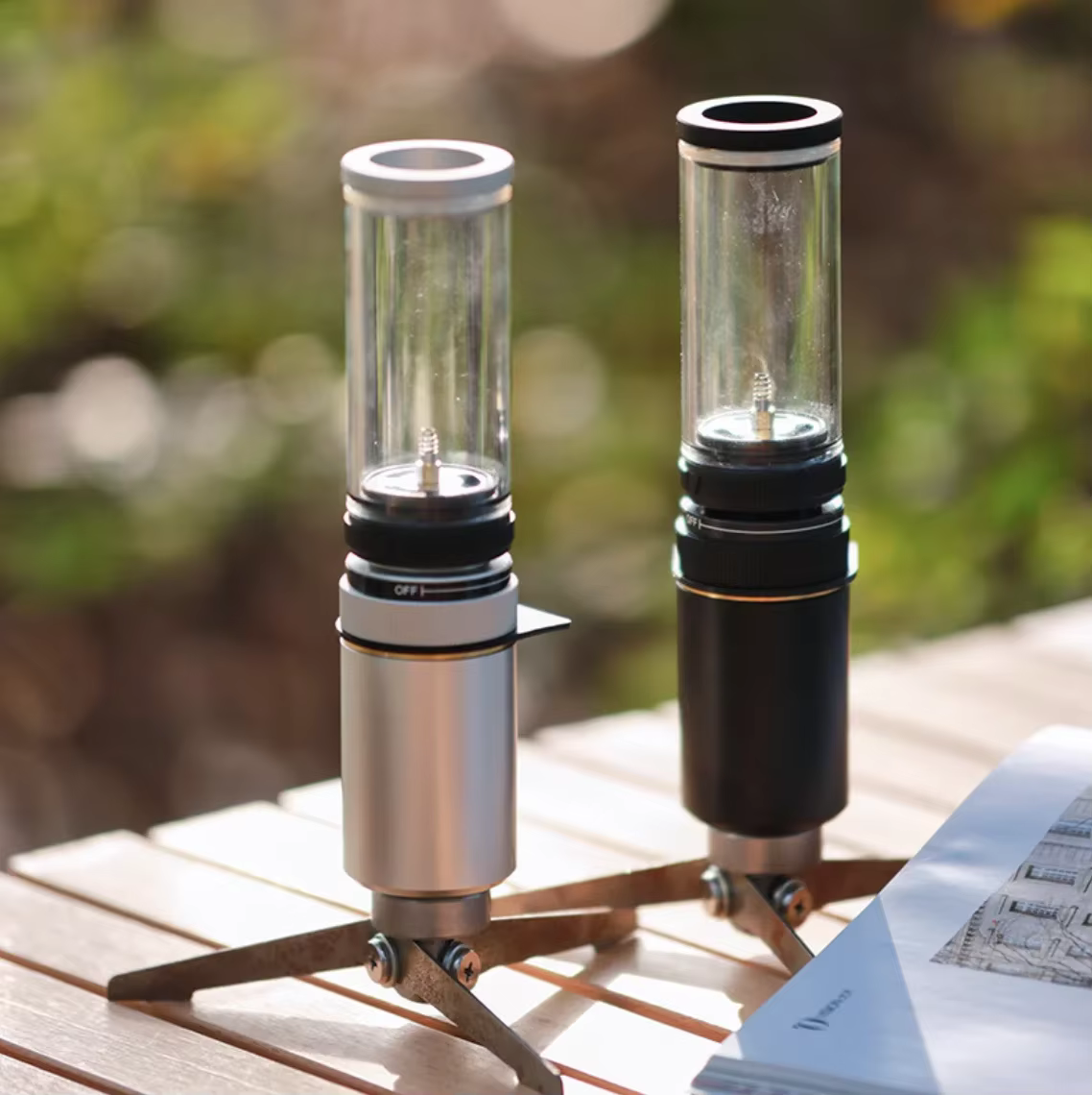 Lampe à gaz de camping coupe-vent extérieure