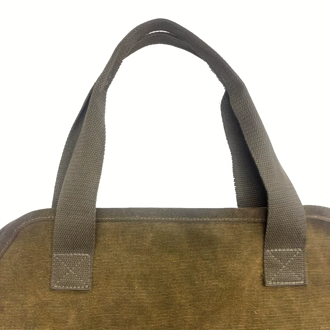 Sac de transport de bois de chauffage en toile cirée extra-large-sac fourre-tout portable