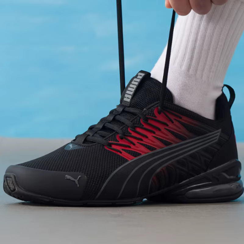 Puma Men Mid Top Running Shoes Chaussures de course confortables, légères, respirantes et antidérapantes 379601-39