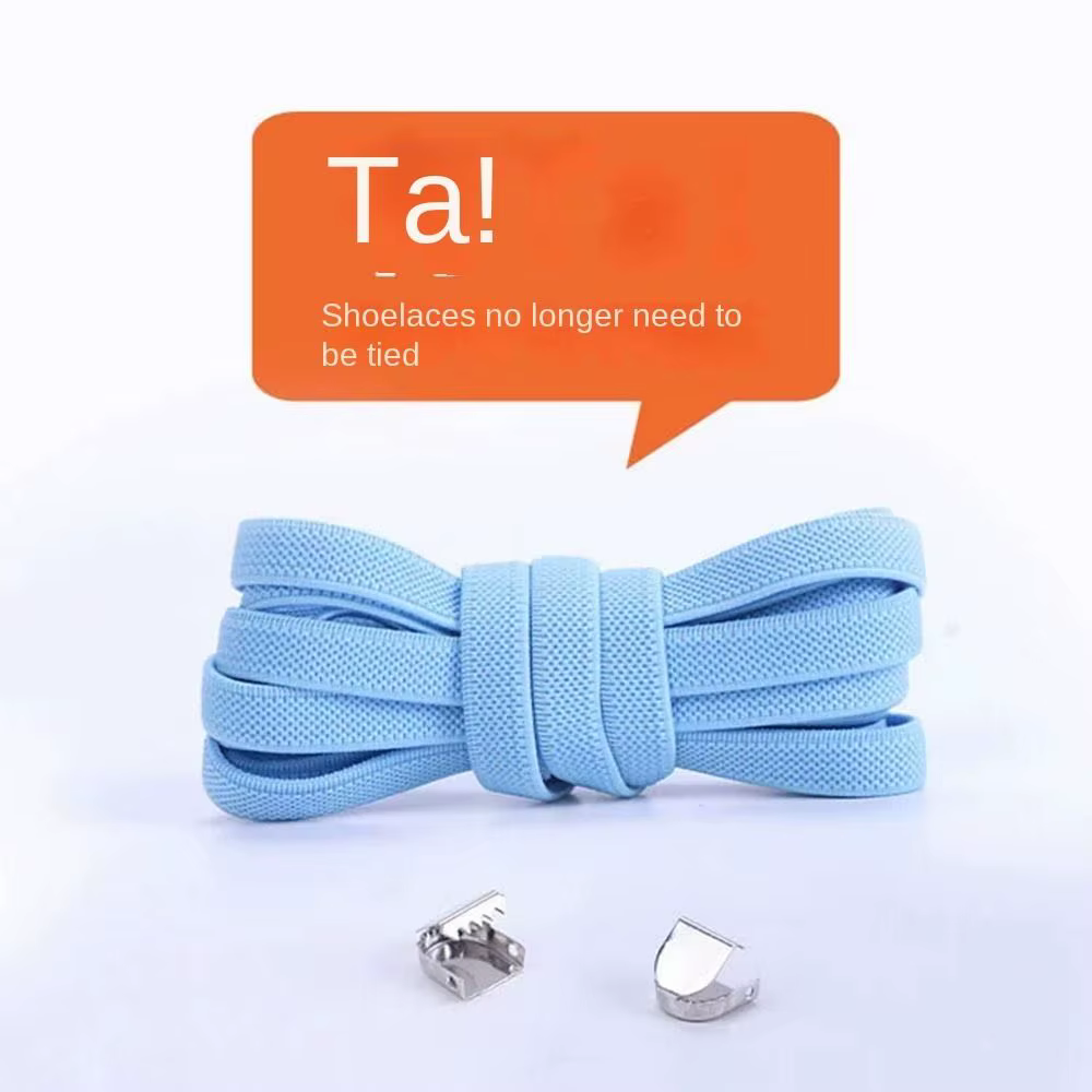 Lacets élastiques durables sans nœuds pour chaussures de course