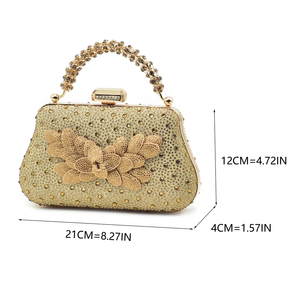 Ensemble de chaussures et de sacs italiens originaux pour femmes, chaussures et sacs chics et élégants avec strass complets pour escarpins de fête et de mariage
