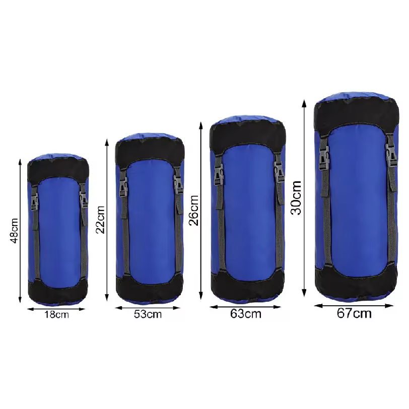 Sac de compression pour sac de couchage d'extérieur 18/30/45/52 litres
