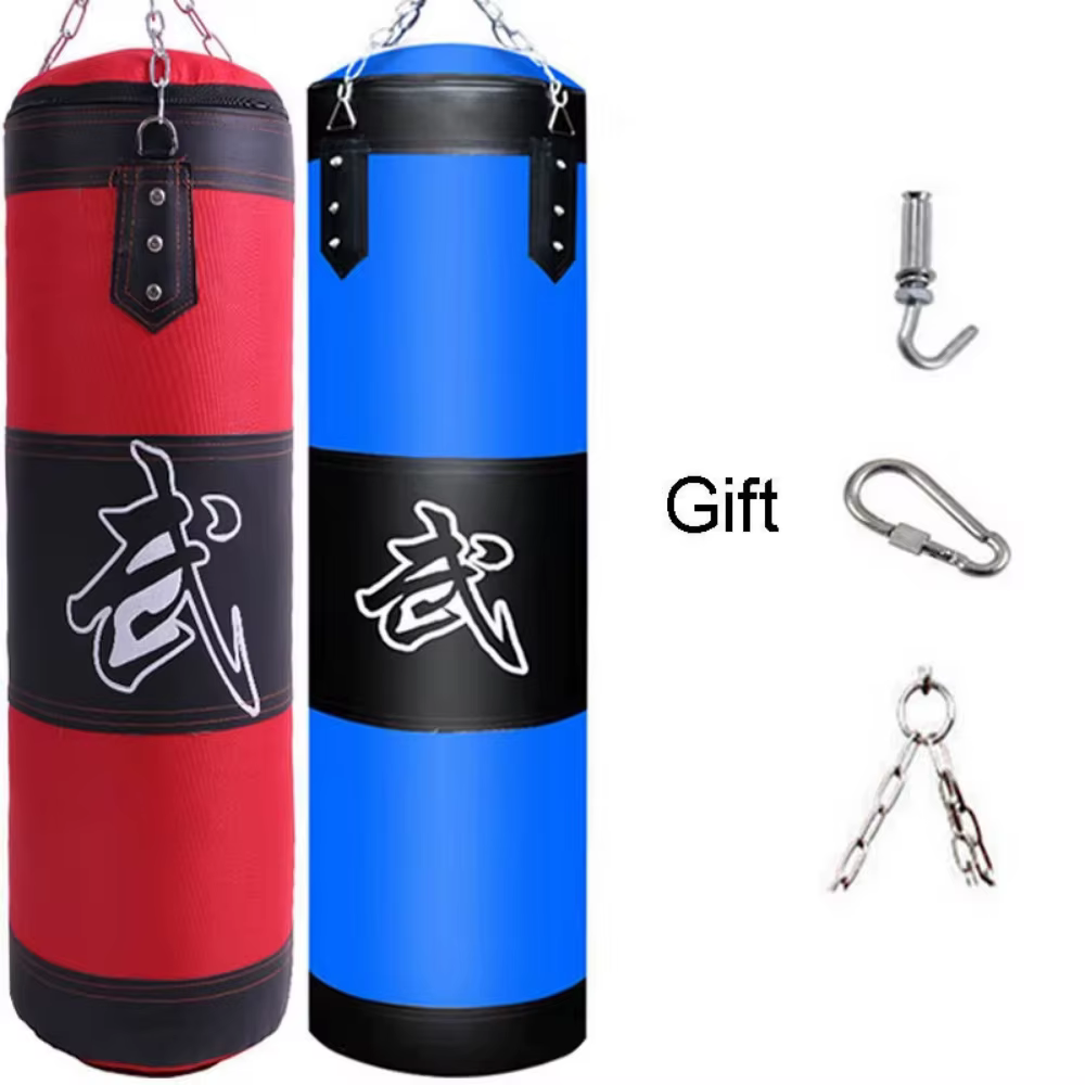 Sac de sable durable avec mousqueton JOHook en métal, sac de frappe, crochet de boxe, entraînement de fitness, coup de pied, karaté, taekwondo