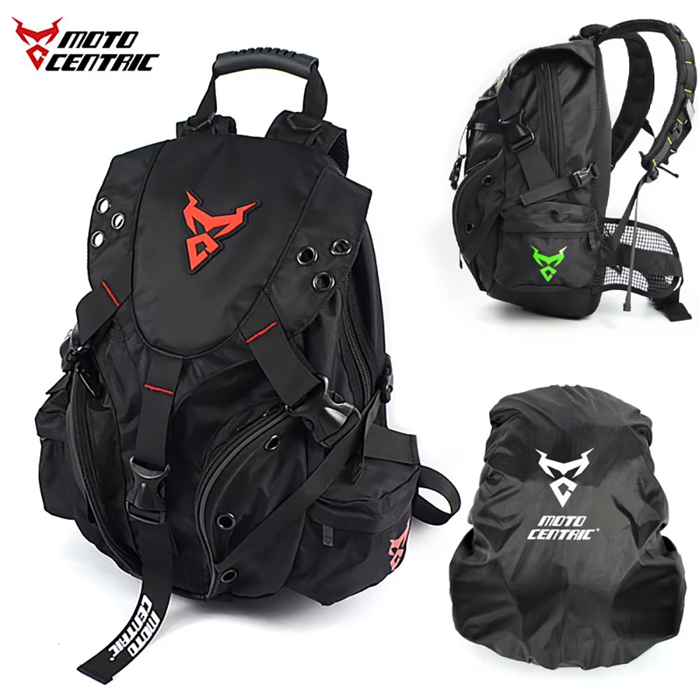 Sac à dos de moto étanche multifonctionnel pour hommes, sacs de casque de grande capacité, bagages de voyage de cyclisme, sac d'ordinateur pour moto