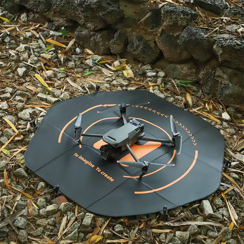 Volodymyr 80 cm (31 '') tapis d'atterrissage pour drone pliable rapidement double face étanche pour DJI Mavic 3 Pro/Phantom 4 Pro/Autel EVO II