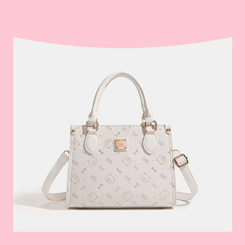 Sac à langer élégant en cuir uni pour femme, sac bandoulière de créateur, grande capacité, sac fourre-tout de luxe à la mode