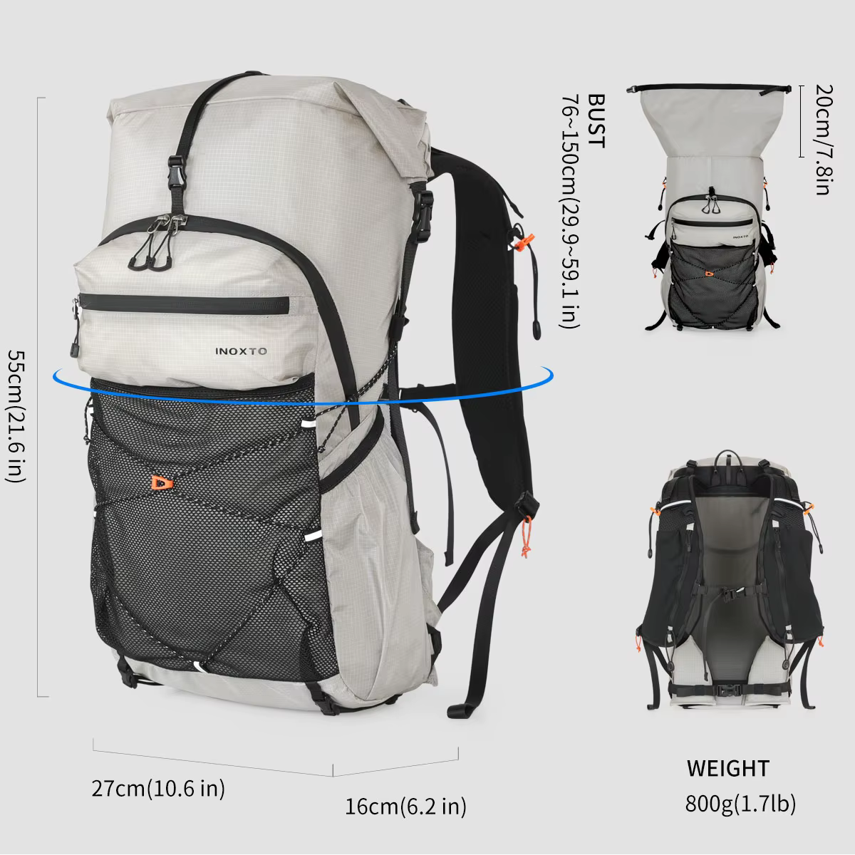 Sac à dos de randonnée pour hommes et femmes