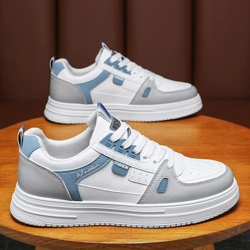 Baskets de sport vulcanisées de luxe pour hommes