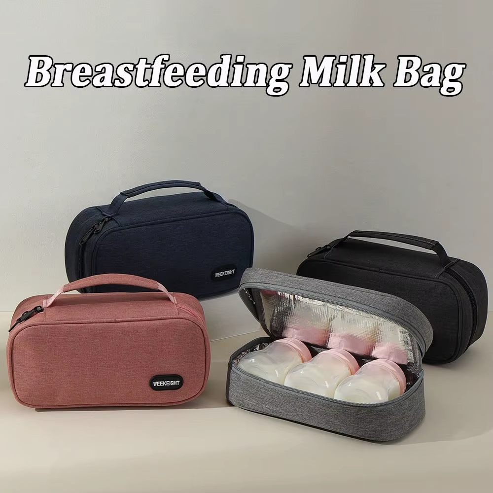 Sac isotherme portable d'extérieur pour allaitement, préservation du lait frais, sac de refroidissement pour insuline, sac d'isolation durable et étanche