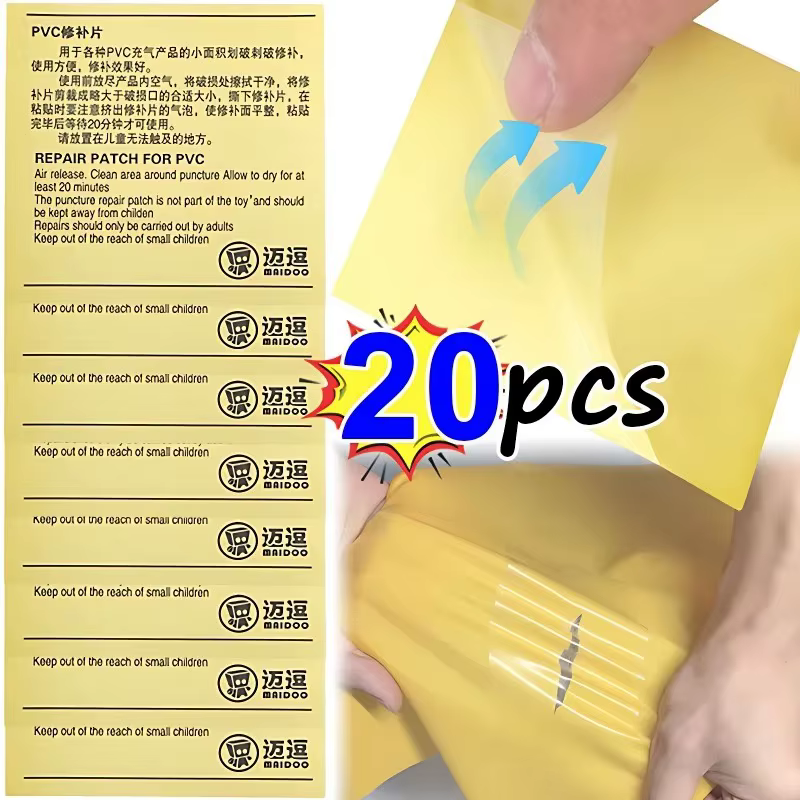 Bande de réparation de veste de tente extérieure, pas facile à casser, outil de Patch, patchs en tissu autocollants en Nylon auto-adhésifs transparents et imperméables