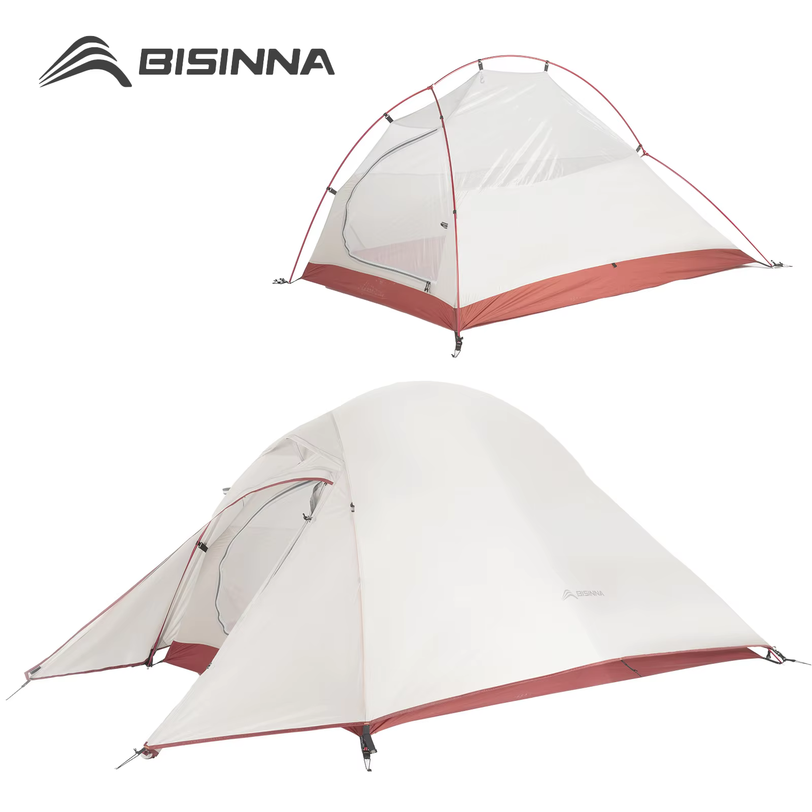 BISINNA Ultra-Léger Camping Tente Sac À Dos