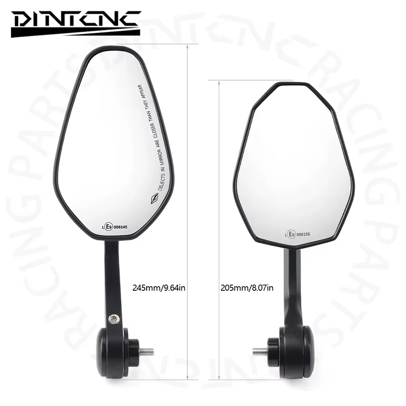 Pour YAMAHA MT-07 2025 MT09 2021-2023 FZ MT07 MT-09 SP Accessoires Moto Rétroviseurs Latéraux Rotatifs E9 Rétroviseur de Guidon à Fixation Extrémité de Guidon